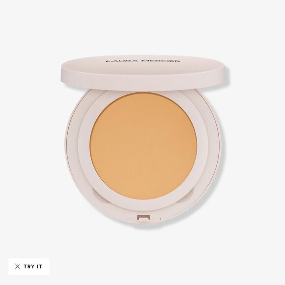 LAURA MERCIER real Flawless Pressed Powder Translucent Honey *BNIB* - Picture 3 of 3